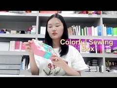 บรรจุภัณฑ์กล่องของขวัญกระดาษตัดเย็บสีสันสดใส