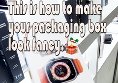 ผลิตภัณฑ์ที่กําหนดเองของ OEM กล่องบรรจุอิเล็กทรอนิกส์กล่องแสดงภาพกล่องที่มีกระจก