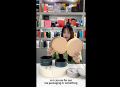 ชาและกาแฟที่พิมพ์ตามต้องการ กล่องกระดาษแข็ง ชาชุดของขวัญกล่องบรรจุ