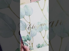 กล่องบรรจุของขวัญหรูหรา 2 กล่องพับน้ําหอมกล่องบรรจุเทียนหอม