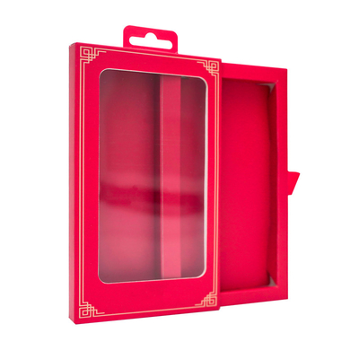 เคสโทรศัพท์กระดาษกล่องตุ่มกล่องบรรจุภัณฑ์โลโก้ที่กำหนดเอง