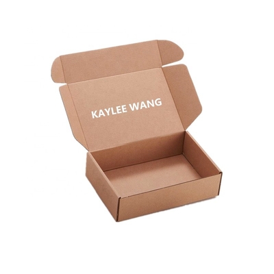ขายปลีก OEM กระดาษ corrugated กล่องของขวัญ Mailer กล่องส่งกระดาษ Fold Mailer สําหรับการจัดส่ง