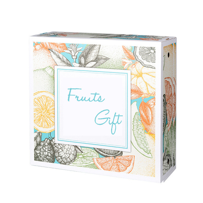 ลูกฟูก Takeway Apple Gift Box บรรจุภัณฑ์กล่องบรรจุภัณฑ์ผักและผลไม้ 3Layer