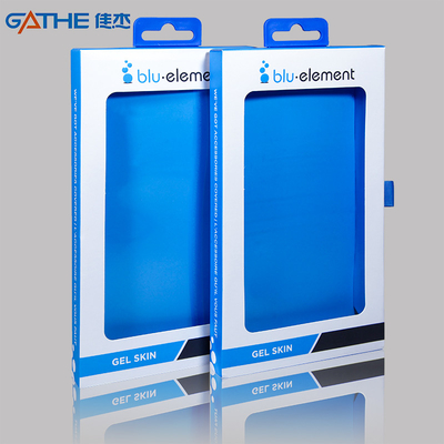 กล่องบรรจุภัณฑ์เคสมือถือสี CMYK Pantone พิมพ์แบบกำหนดเอง