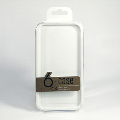 กล่องบรรจุภัณฑ์เคสมือถือ PVC PET ใสสำหรับผลิตภัณฑ์อิเล็กทรอนิกส์