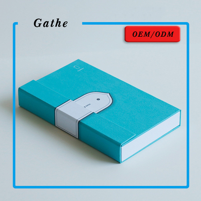 OEM กล่องบรรจุภัณฑ์เคสมือถือพับสีน้ำเงินกระดาษรีไซเคิล
