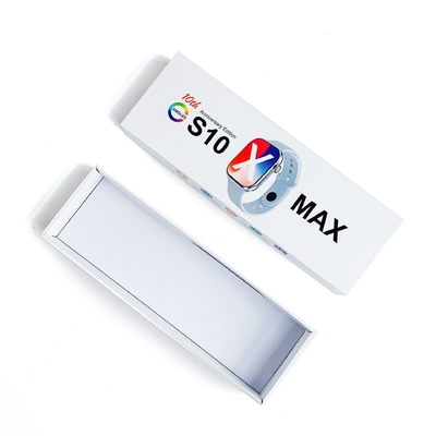 กล่องบรรจุภัณฑ์นาฬิกาอัจฉริยะราคาโรงงาน พิมพ์โลโก้ UV ออกแบบกล่องบรรจุนาฬิกา กล่องบรรจุสายนาฬิกา